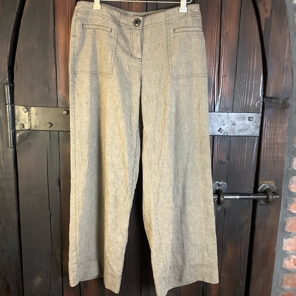 J.Jill linen wide leg trousers 4P - Picture 1 of 3